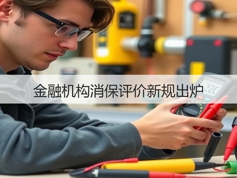 金融机构消保评价新规出炉