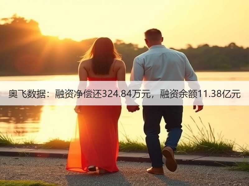奥飞数据：融资净偿还324.84万元，融资余额11.38亿元