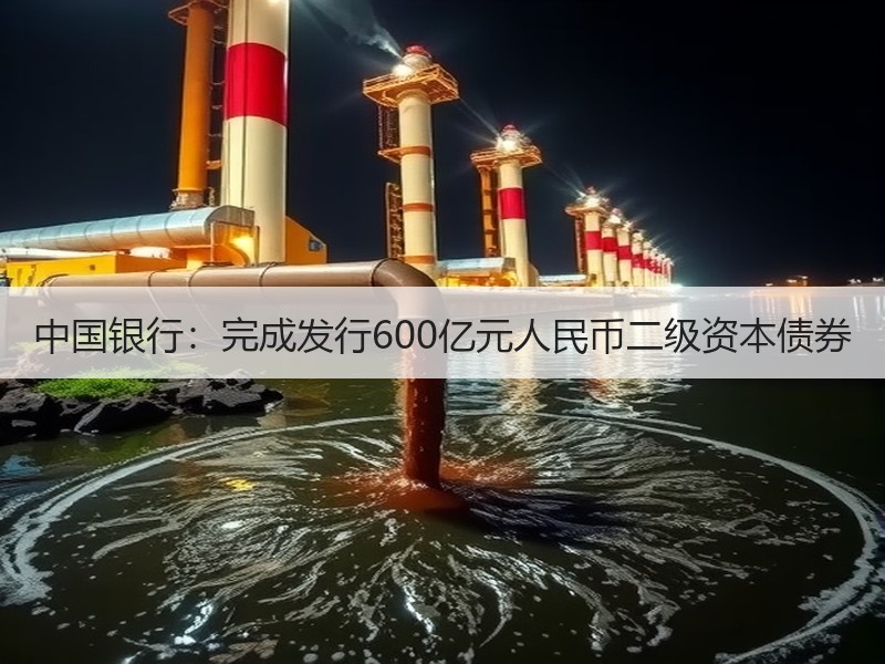 中国银行：完成发行600亿元人民币二级资本债券