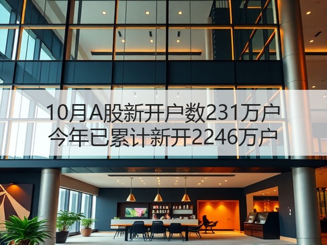 10月A股新开户数231万户 今年已累计新开2246万户(图3)