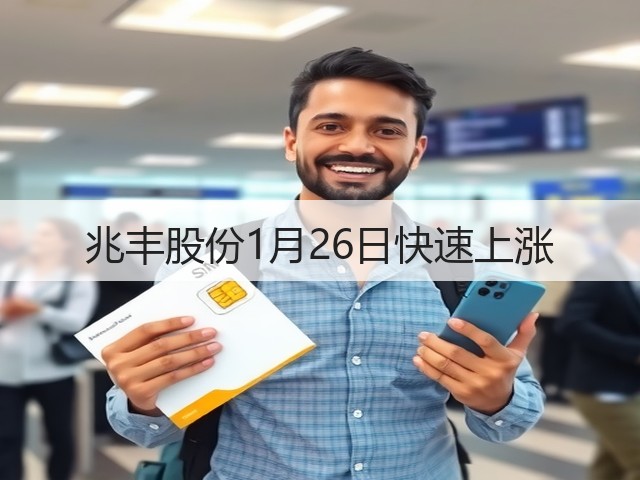 兆丰股份1月26日快速上涨(图1) 兆丰股份1月26日快速上涨(图1)
