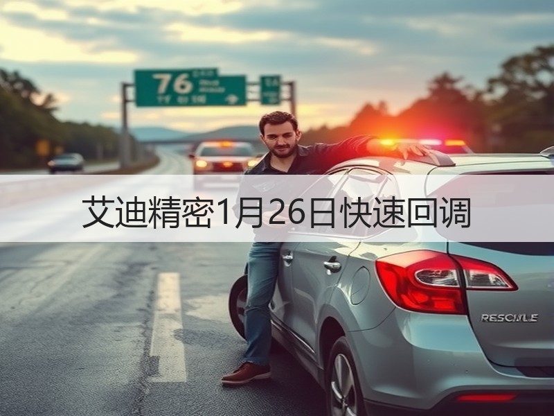 艾迪精密1月26日快速回调