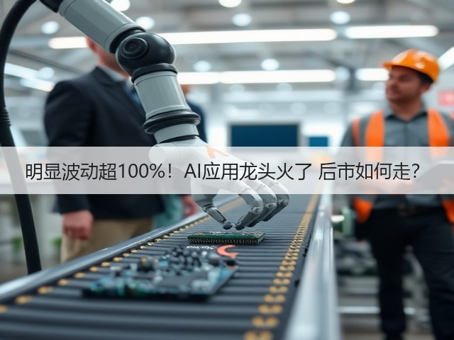 明显波动超100%!AI应用龙头火了 后市如何走?(图3) 明显波动超100%!AI应用龙头火了 后市如何走?(图3)
