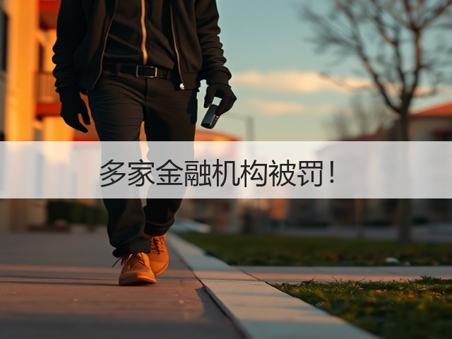 多家金融机构被罚!(图3) 多家金融机构被罚!(图3)