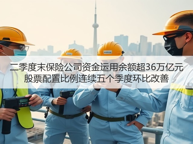 二季度末保险公司资金运用余额超36万亿元 股票配置比例连续五个季度环比改善(图2) 二季度末保险公司资金运用余额超36万亿元 股票配置比例连续五个季度环比改善(图2)