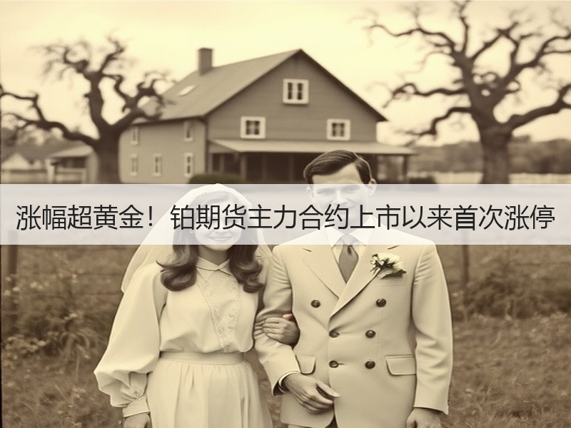 涨幅超黄金！铂期货主力合约上市以来首次涨停