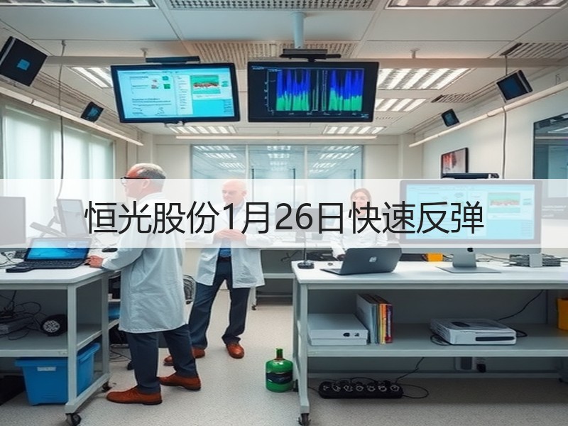恒光股份1月26日快速反弹