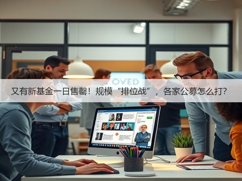 又有新基金一日售罄！规模“排位战”，各家公募怎么打？