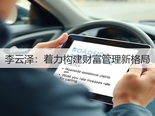 李云泽：着力构建财富管理新格局(图1)