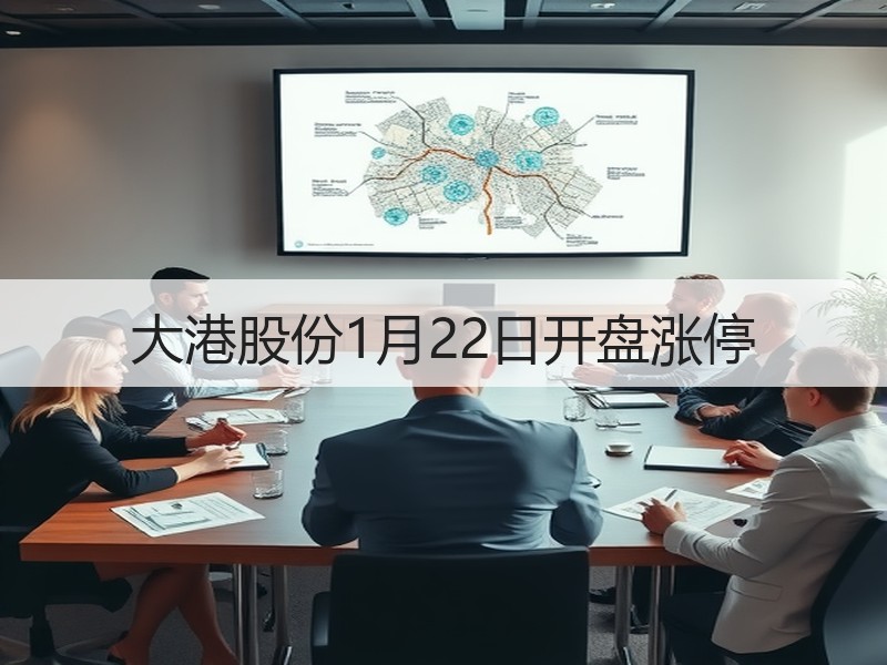 大港股份1月22日开盘涨停
