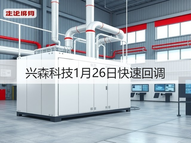 兴森科技1月26日快速回调(图1) 兴森科技1月26日快速回调(图1)