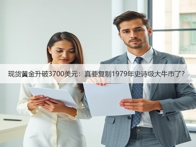 现货黄金升破3700美元:真要复制1979年史诗级大牛市了?(图2) 现货黄金升破3700美元:真要复制1979年史诗级大牛市了?(图2)