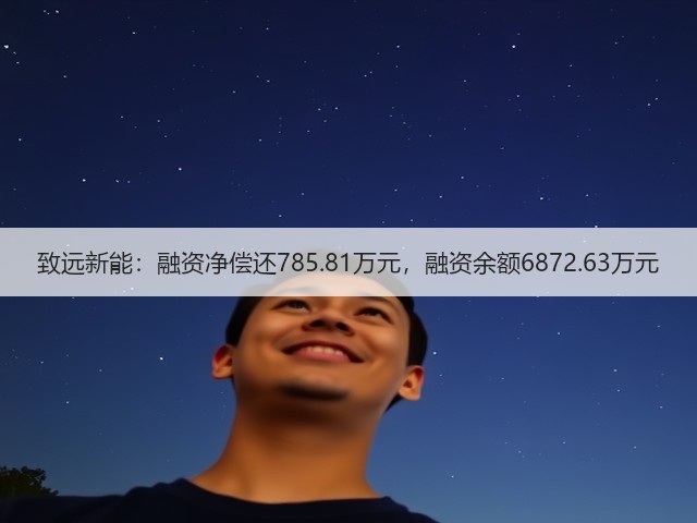 致远新能:融资净偿还785.81万元,融资余额6872.63万元(图3) 致远新能:融资净偿还785.81万元,融资余额6872.63万元(图3)