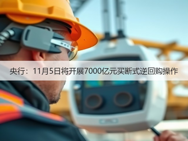 央行:11月5日将开展7000亿元买断式逆回购操作(图1) 央行:11月5日将开展7000亿元买断式逆回购操作(图1)