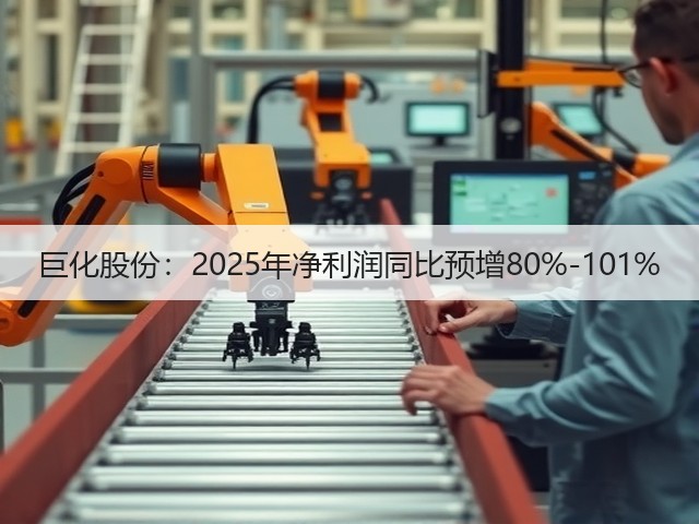 巨化股份：2025年净利润同比预增80%-101%(图1)