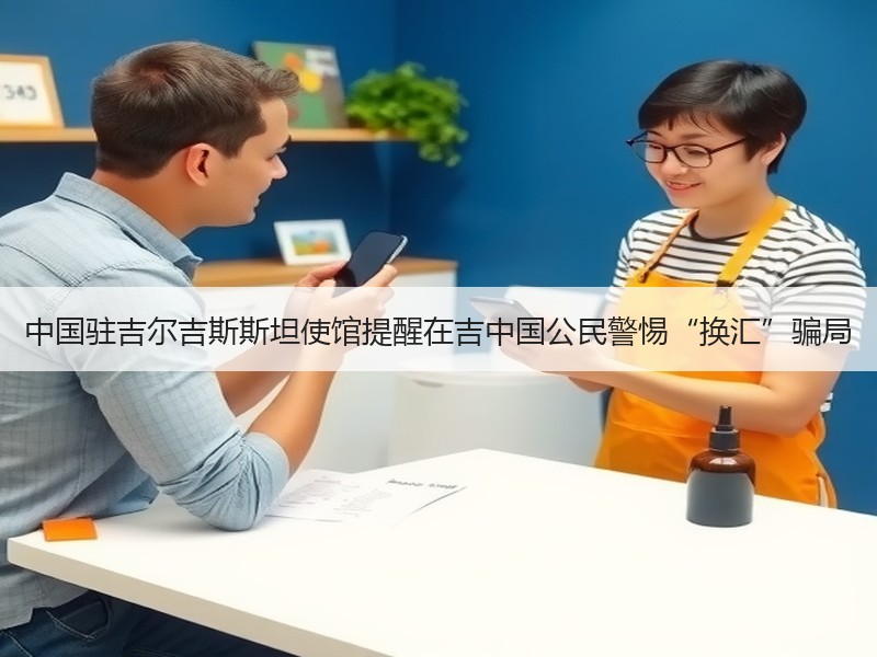 中国驻吉尔吉斯斯坦使馆提醒在吉中国公民警惕“换汇”骗局