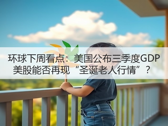 环球下周看点：美国公布三季度GDP 美股能否再现“圣诞老人行情”？(图3)