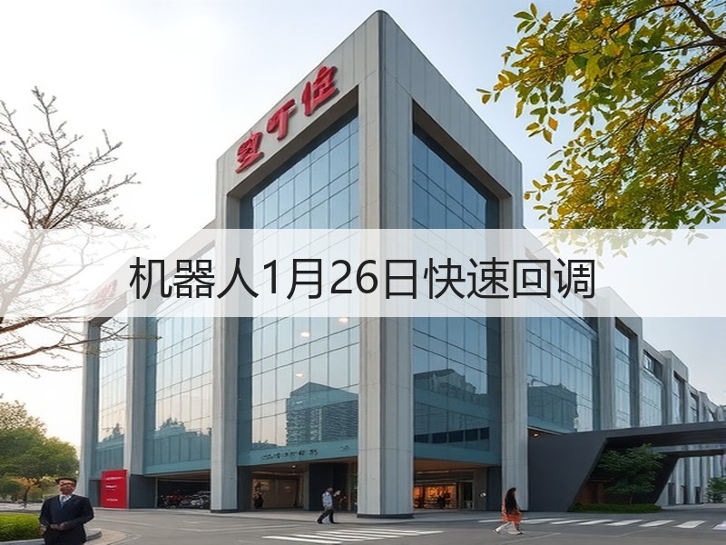 机器人1月26日快速回调