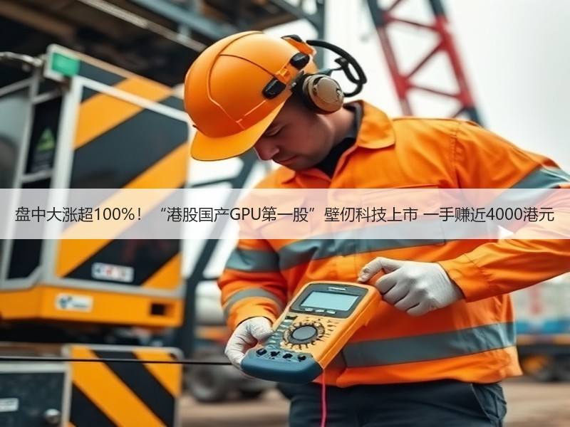 盘中大涨超100%！“港股国产GPU第一股”壁仞科技上市 一手赚近4000港元