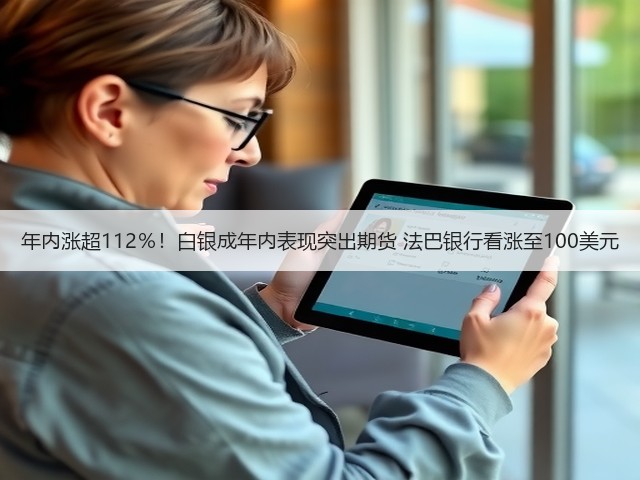 年内涨超112%!白银成年内表现突出期货 法巴银行看涨至100美元(图2) 年内涨超112%!白银成年内表现突出期货 法巴银行看涨至100美元(图2)