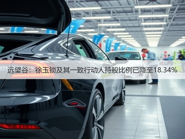 远望谷:徐玉锁及其一致行动人持股比例已降至18.34%(图1) 远望谷:徐玉锁及其一致行动人持股比例已降至18.34%(图1)