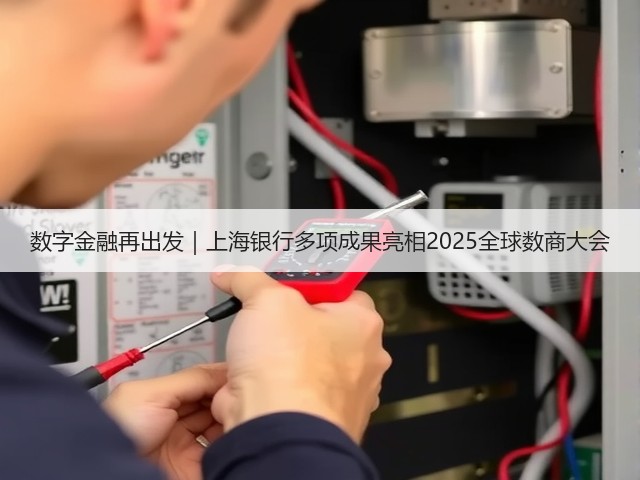 数字金融再出发|上海银行多项成果亮相2025全球数商大会(图1) 数字金融再出发|上海银行多项成果亮相2025全球数商大会(图1)