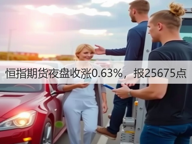 恒指期货夜盘收涨0.63%，报25675点(图2)