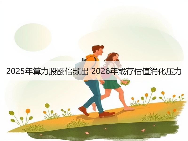 2025年算力股翻倍频出 2026年或存估值消化压力