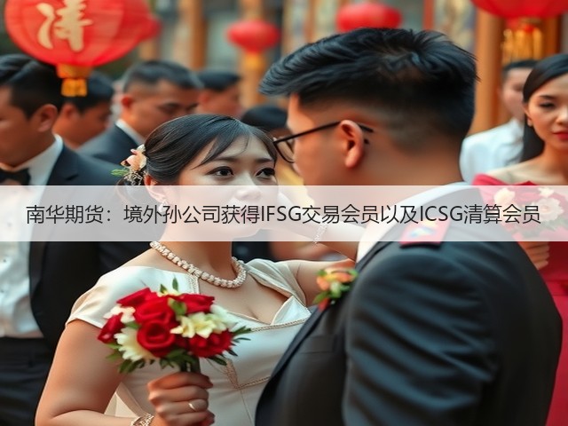 南华期货:境外孙公司获得IFSG交易会员以及ICSG清算会员(图2) 南华期货:境外孙公司获得IFSG交易会员以及ICSG清算会员(图2)