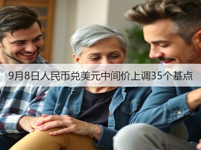 9月8日人民币兑美元中间价上调35个基点(图2) 9月8日人民币兑美元中间价上调35个基点(图2)
