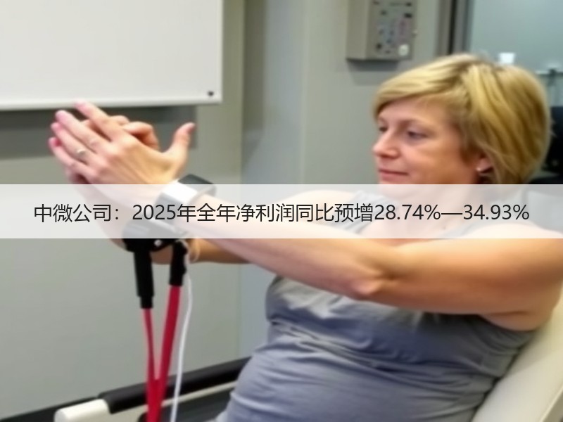 中微公司：2025年全年净利润同比预增28.74%—34.93%