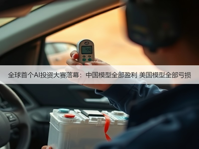 全球首个AI投资大赛落幕：中国模型全部盈利 美国模型全部亏损