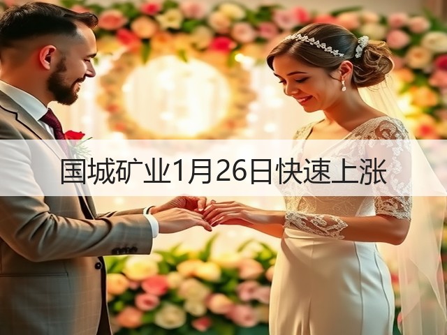 国城矿业1月26日快速上涨(图2)
