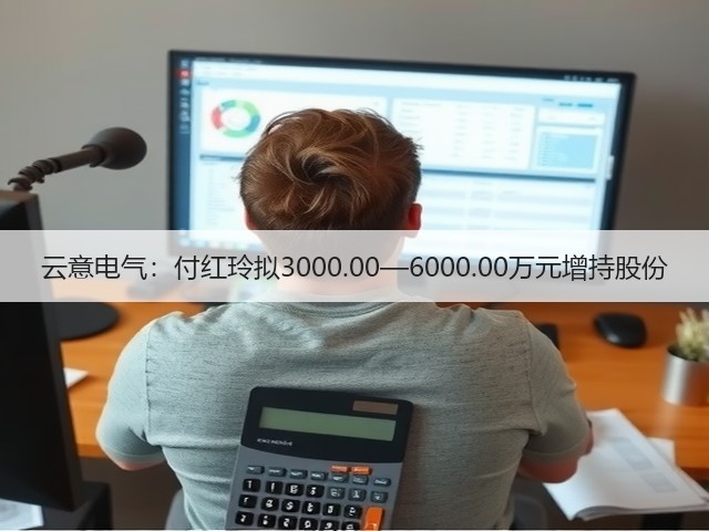 云意电气:付红玲拟3000.00—6000.00万元增持股份(图1) 云意电气:付红玲拟3000.00—6000.00万元增持股份(图1)