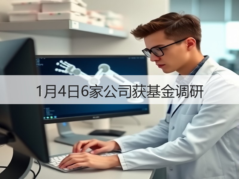 1月4日6家公司获基金调研