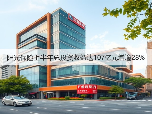 阳光保险上半年总投资收益达107亿元增逾28%(图3) 阳光保险上半年总投资收益达107亿元增逾28%(图3)