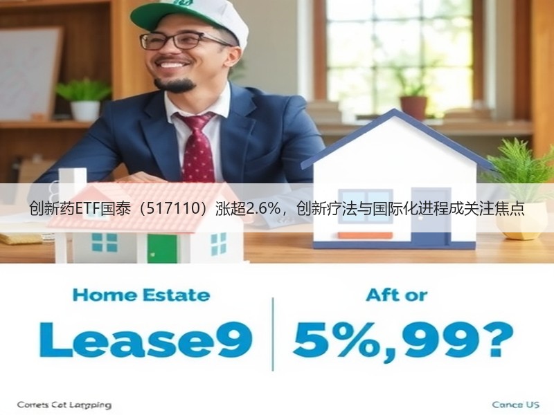 创新药ETF国泰（517110）涨超2.6%，创新疗法与国际化进程成关注焦点