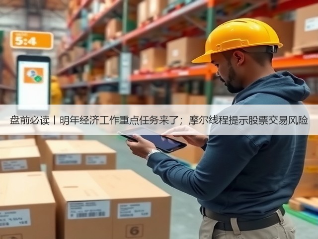 盘前必读丨明年经济工作重点任务来了;摩尔线程提示股票交易风险(图2) 盘前必读丨明年经济工作重点任务来了;摩尔线程提示股票交易风险(图2)
