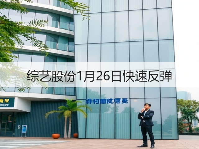 综艺股份1月26日快速反弹(图1) 综艺股份1月26日快速反弹(图1)