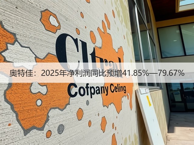 奥特佳:2025年净利润同比预增41.85%—79.67%(图1) 奥特佳:2025年净利润同比预增41.85%—79.67%(图1)