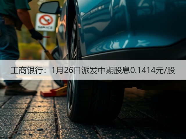 工商银行:1月26日派发中期股息0.1414元/股(图1) 工商银行:1月26日派发中期股息0.1414元/股(图1)