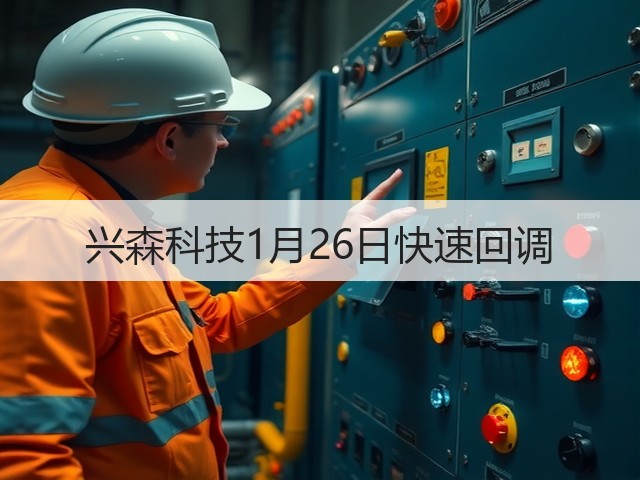 兴森科技1月26日快速回调(图2) 兴森科技1月26日快速回调(图2)
