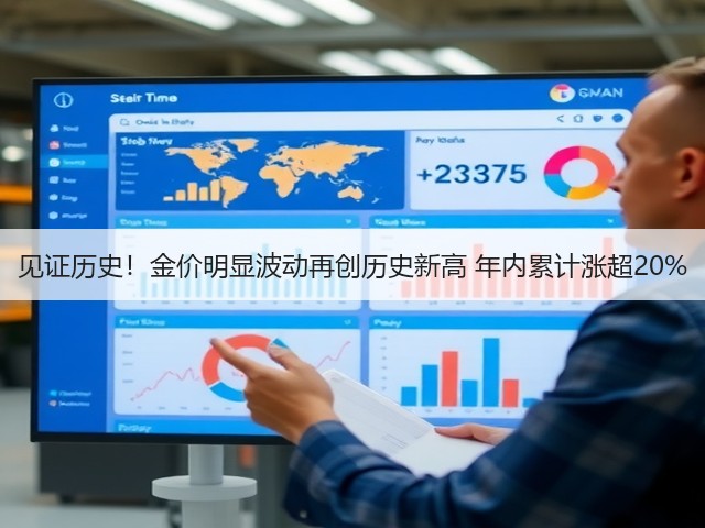 见证历史!金价明显波动再创历史新高 年内累计涨超20%(图1) 见证历史!金价明显波动再创历史新高 年内累计涨超20%(图1)