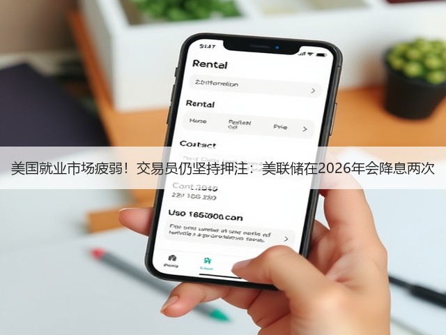 美国就业市场疲弱!交易员仍坚持押注:美联储在2026年会降息两次(图2) 美国就业市场疲弱!交易员仍坚持押注:美联储在2026年会降息两次(图2)