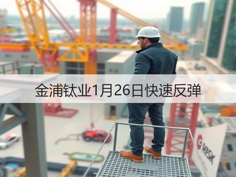 金浦钛业1月26日快速反弹