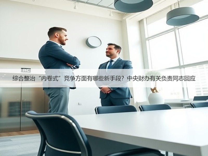 综合整治“内卷式”竞争方面有哪些新手段？中央财办有关负责同志回应