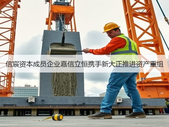 信宸资本成员企业嘉信立恒携手新大正推进资产重组(图1) 信宸资本成员企业嘉信立恒携手新大正推进资产重组(图1)