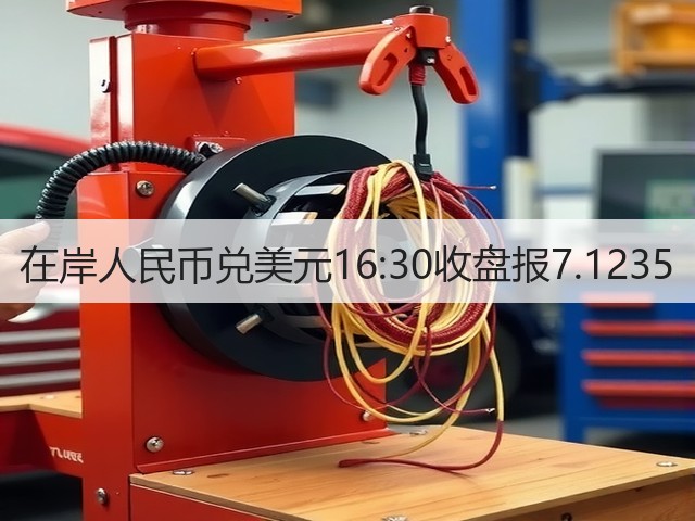 在岸人民币兑美元16:30收盘报7.1235(图1)