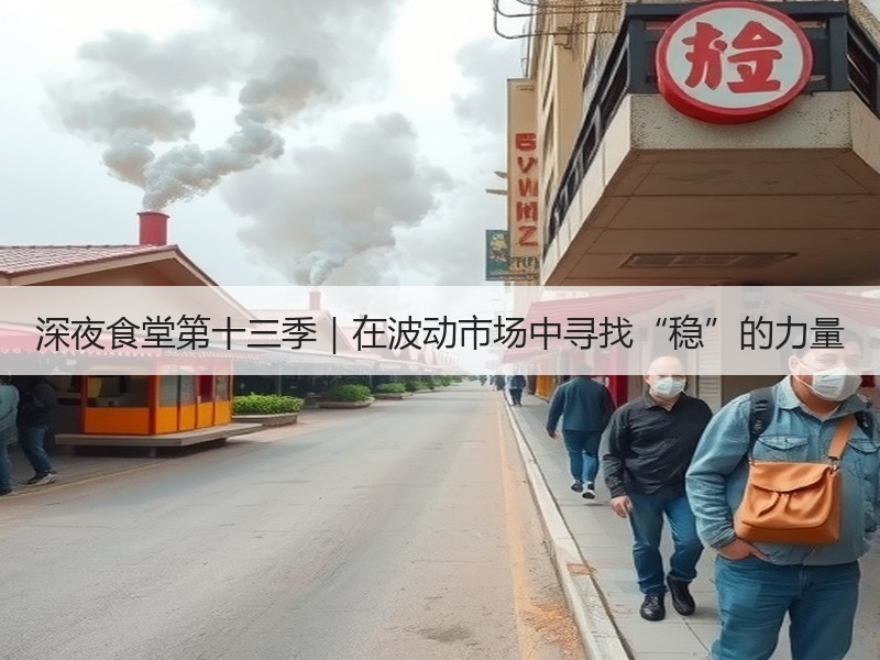 深夜食堂第十三季｜在波动市场中寻找“稳”的力量