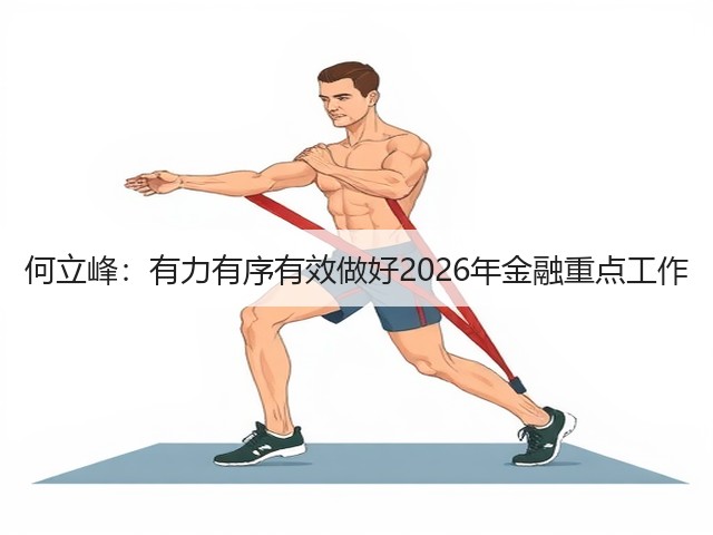 何立峰:有力有序有效做好2026年金融重点工作(图3) 何立峰:有力有序有效做好2026年金融重点工作(图3)